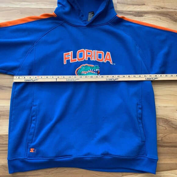 Vintage Embroidered 2XL University of Florida Gators Starter Hoodie Sweatshirt - Picture 6 of 12